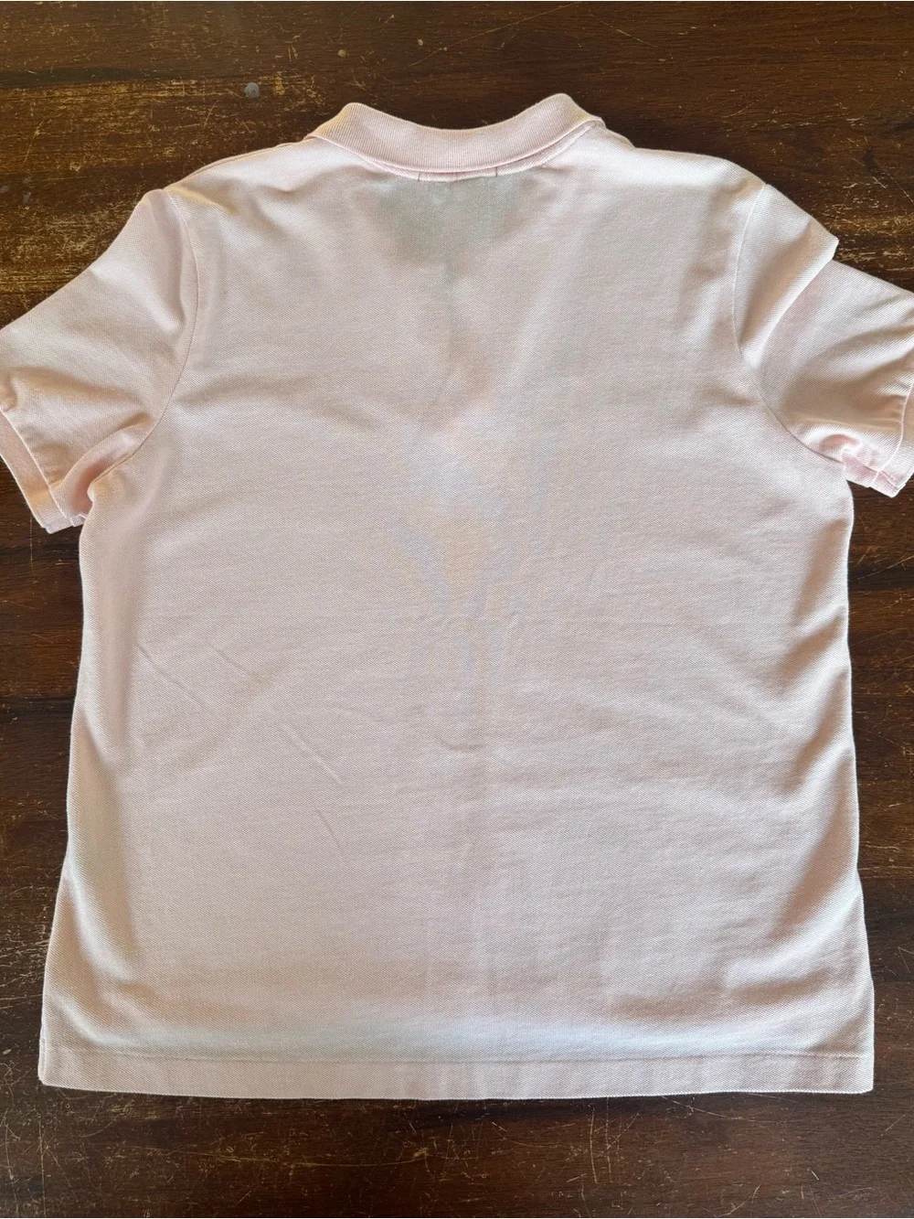 Ralph Lauren Light Pink Polo Shirt - Short Sleeve Cotton